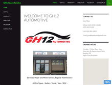 Tablet Screenshot of gh12auto.com